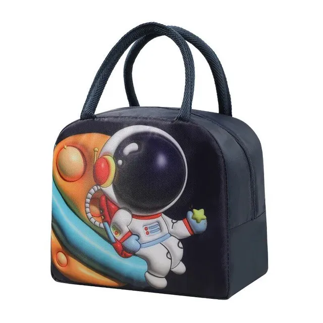 3D Children's Cartoon Thermoisolation Lunch Bag