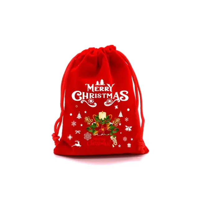 4 gift cute bags for children with popular Christmas motif