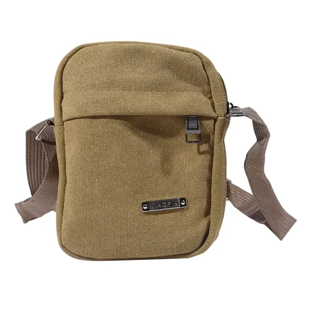 Men's fashion canvas small bag