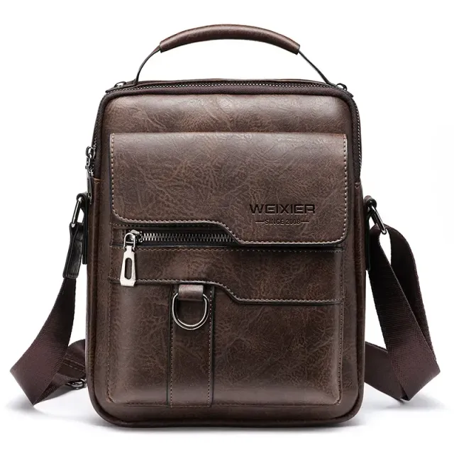 Herren Leder Crossbody Tasche für Reisen