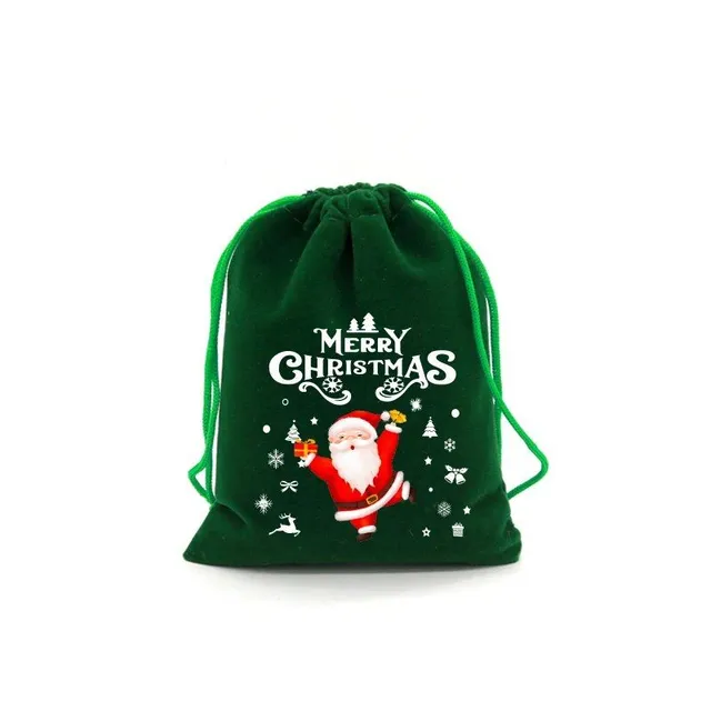 4 gift cute bags for children with popular Christmas motif