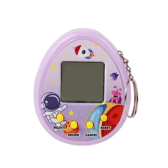 Deti zábavné elektronické Tamagotchi pet s príveskom - rôzne druhy