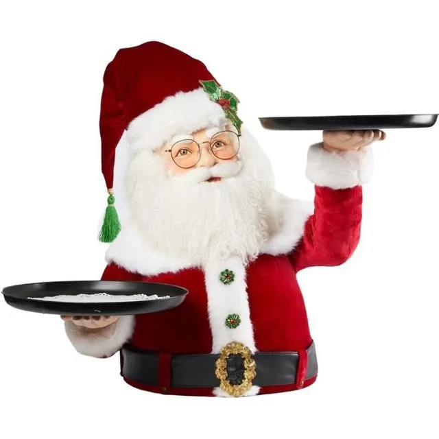 Santa Claus with tray Z315