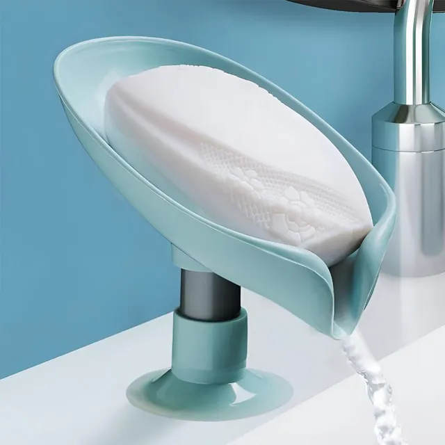 Kreatívny odkvapkávač a držiak mydla v tvare plechu - protišmykové mydlo pre kúpeľňu