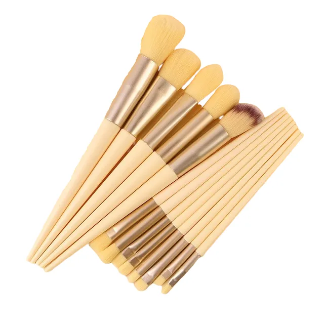 Set of cosmetic brushes 13 pcs