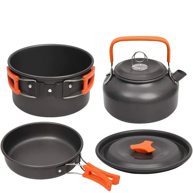 Set de vase de camping 3 piese