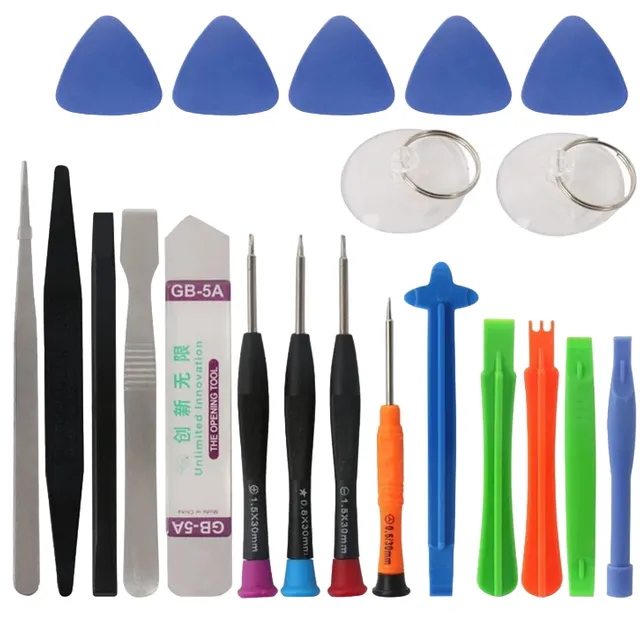 Set of tools for repairing electronics 21 pcs Tools for fine mechanics Professional set for repairing phones and other electronics