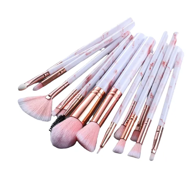 Set of brushes for make-up 15 pcs