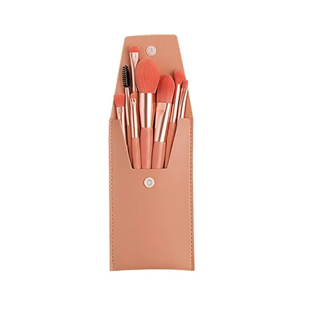 Set of brushes for make-up 8 pcs