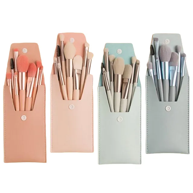 Set of brushes for make-up 8 pcs