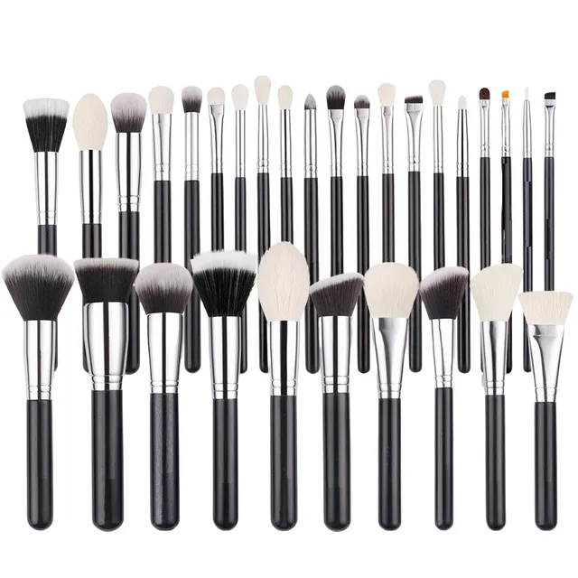 Set of professional brushes for make-up 30 pcs