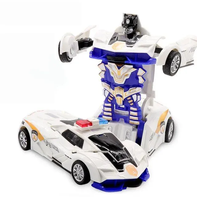 Model robotic car for boys