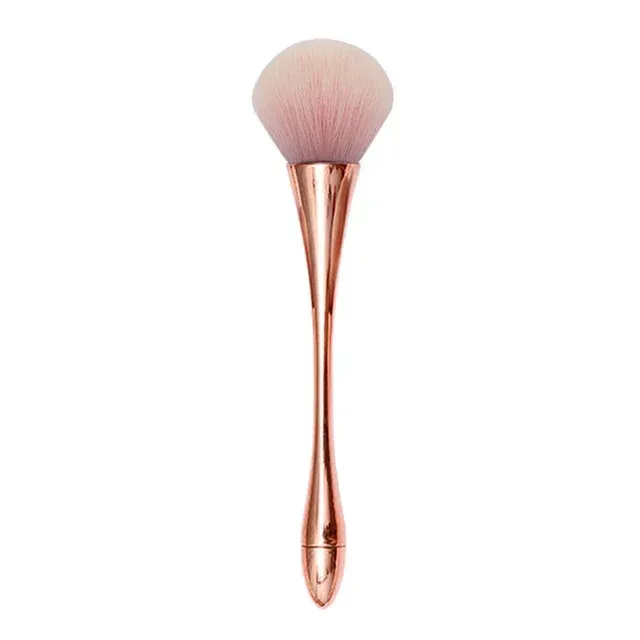 Beauty brush for powder with luxury handle - fine brush, more colored variants