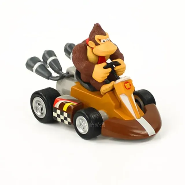 Hračky pre deti - go-kart s populárnymi postavami Super Mario