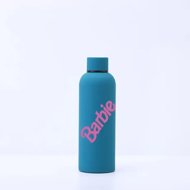 Univerzální trendy láhev na vodu s motivem Barbie 500 ml