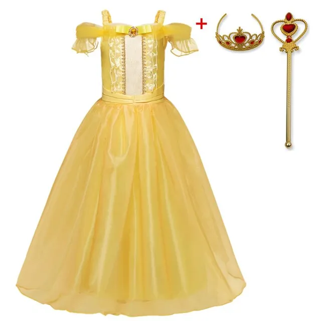 Costume d'Halloween pour filles - Cosplay de princesse fantastique pour enfants