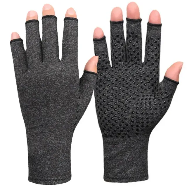 Compression gloves against arthritis with wrist support