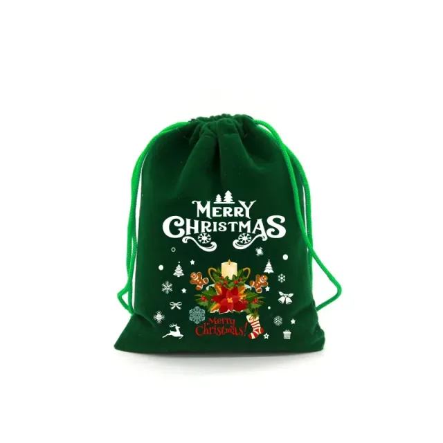 4 gift cute bags for children with popular Christmas motif
