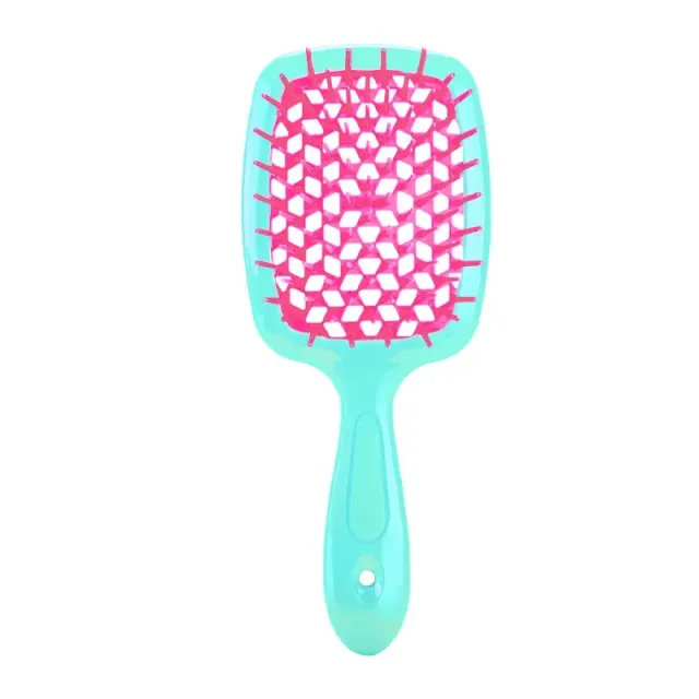 Professional hair brush against static energy - several color variants