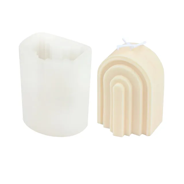 Silicone form for making candles 10,5 x 8,5 cm