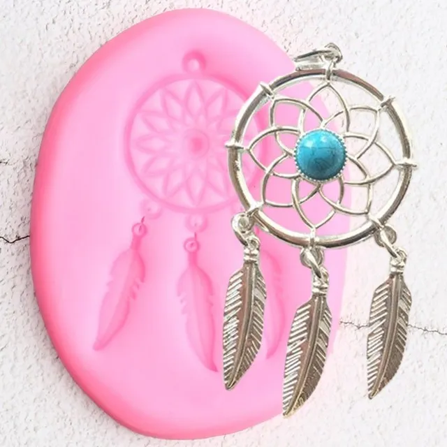 Silicone form dream catcher