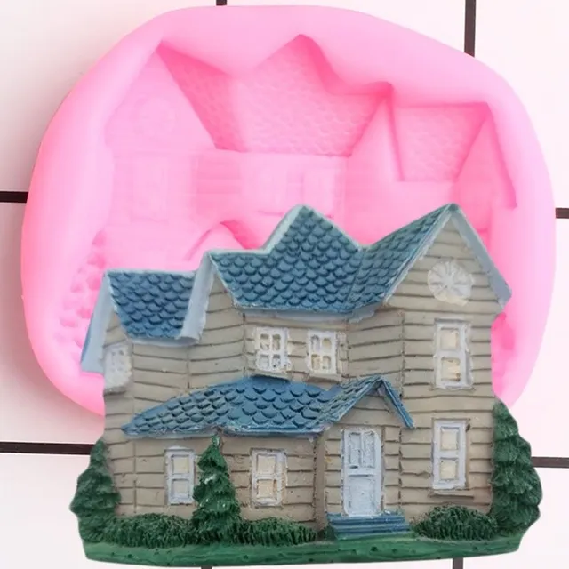 Silicone form house