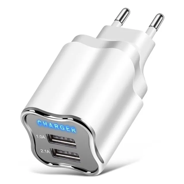 Adapter sieciowy Dual USB K759