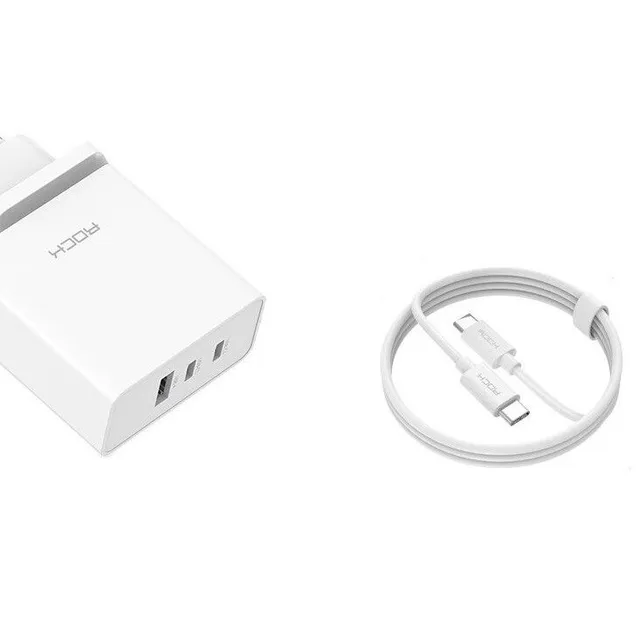 Adaptor de încărcare GaN de rețea cu cablu