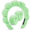 Light green set [1 headband + 2 wristbands]