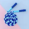 Bamboo rope skipping Blue * 2.8m [soft beads]]