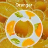 Orange flavor-round flavor ring