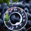 Blueberry flavor-round flavor ring
