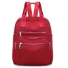 red backpack