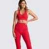 Red Yoga Set