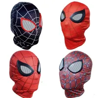 Stylish fabric mask of popular superhero - Spiderman