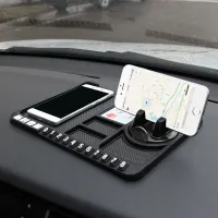 Suport multifuncțional antiderapant pentru telefonul din mașină