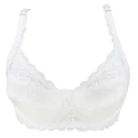 Women's bra with floral pattern - 3 colors