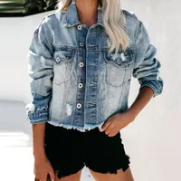 Veste en jean vintage pour femmes