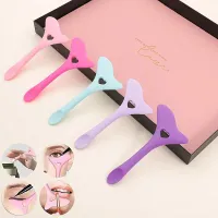 Silicone templates for perfect eyeliner and lipstick - several color variants