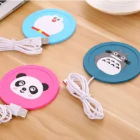 Cute mug pad - maintaining heat, USB connection, several variants of motive