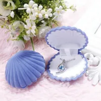 Jewelry box in shell shape - 5 colors