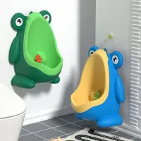 Łazienka dziecięca dla chłopców do treningu z motywem żaby