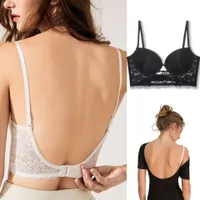 Women's bra for dresses with exposed back