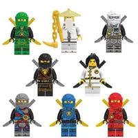 Lego ninja figures 8 pcs