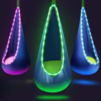 Swing with light effects - Hanging hammock with LED lighting