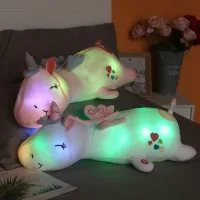 Beautiful light-up plush unicorn