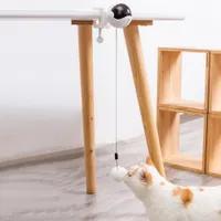 Jucărie amuzantă electrică automată de ridicare a bilelor pentru pisici