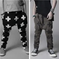 Boys stylish harem pants with printing