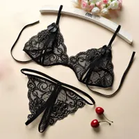 Ensemble de lingerie en dentelle transparent Raleigh