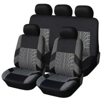 Universal car seat covers with tyre pattern